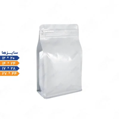 پاکت باکس پوچ سفید مات