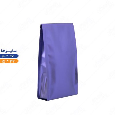 پاکت بغل کاست آبی مات