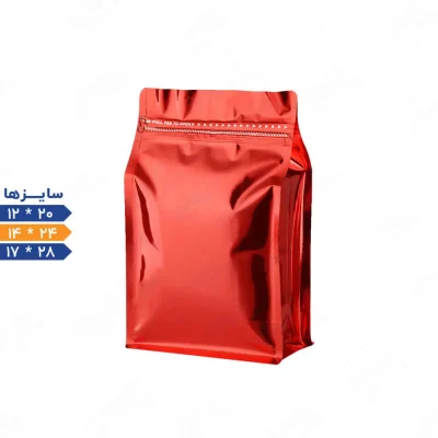 پاکت باکس پوچ قرمز براق