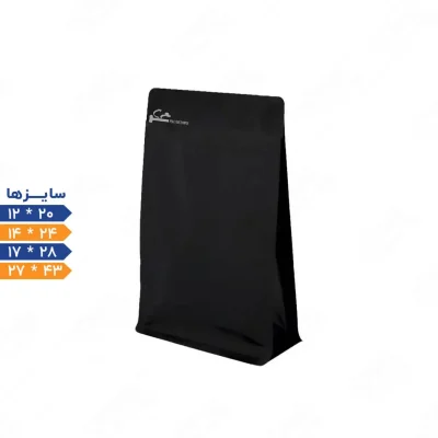 پاکت باکس پوچ مشکی مات