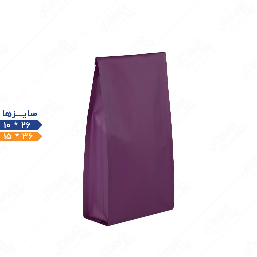بنفش (1) پاکت بغل کاست بنفش مات