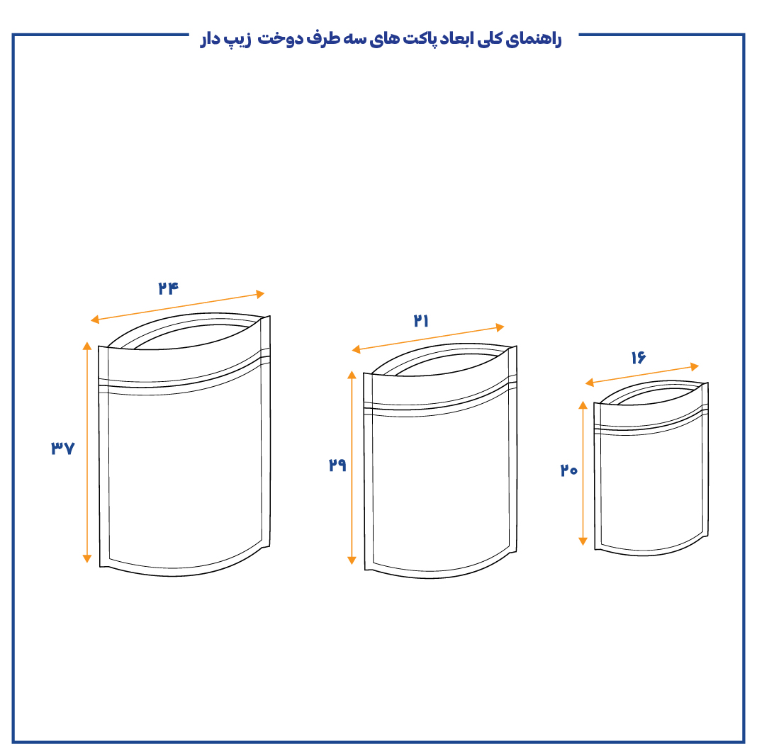 پاکت سه طرف دوخت زیپدار دو لایه شفاف براق پاکت سه طرف دوخت زیپدار دو لایه شفاف براق