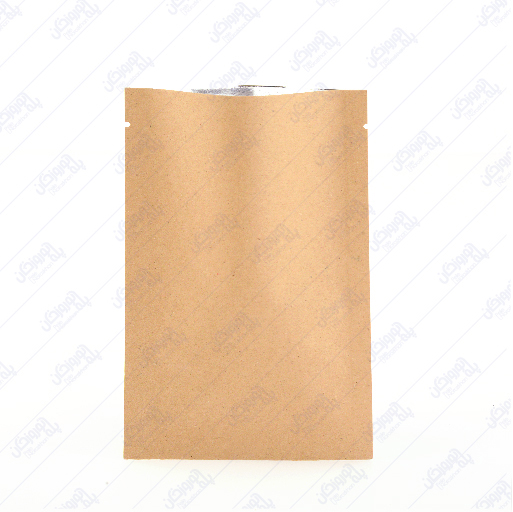 سه طرف دوخت2 پاکت سه طرف دوخت بدون زیپ کرافت متالایز بدون پانچ 1