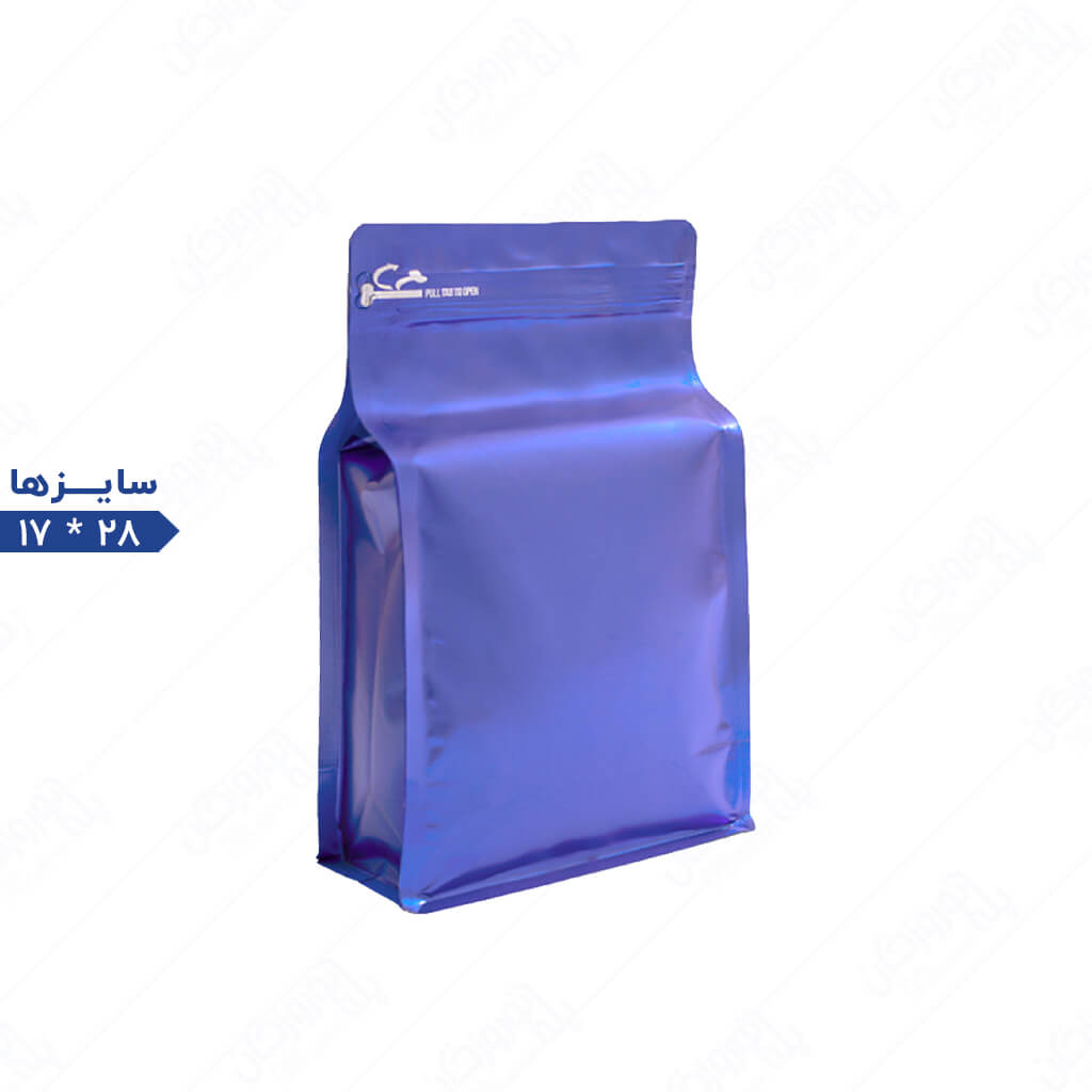 بنفش پاکت باکس پوچ آبی کاربنی مات