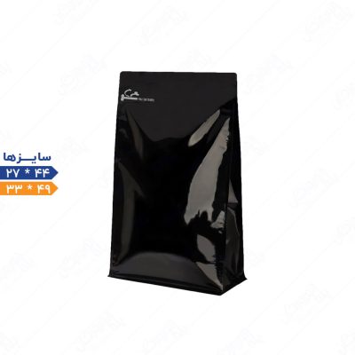 پاکت باکس پوچ مشکی براق